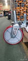 6 inch iron core PU scaffolding casters 5