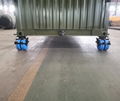 38 tons/set container casters, industrial super heavy duty casters