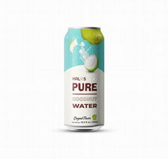 Halos/OEM  Coconut Water Drink Original Flavor in 330 ml Can 