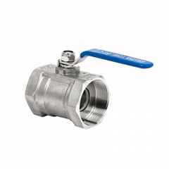 1PC Stainless Steel Threaded Ball Valve