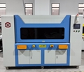 High flow filter end cap welding machine