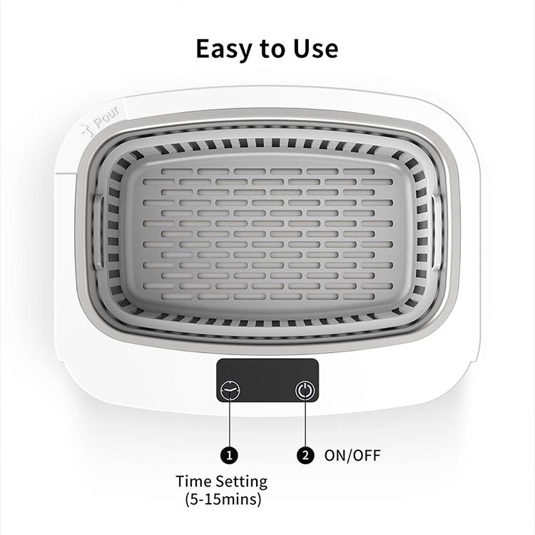 Multifunction Makeup Tools Jewelry Cleaner High Frequency Ultrasonic Cleaner 3