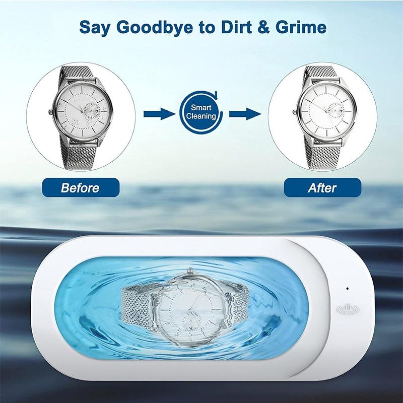 Household Ultrasonic Cleaner Jewelry Glasses Watch Wash High Frequency Cleaner 5