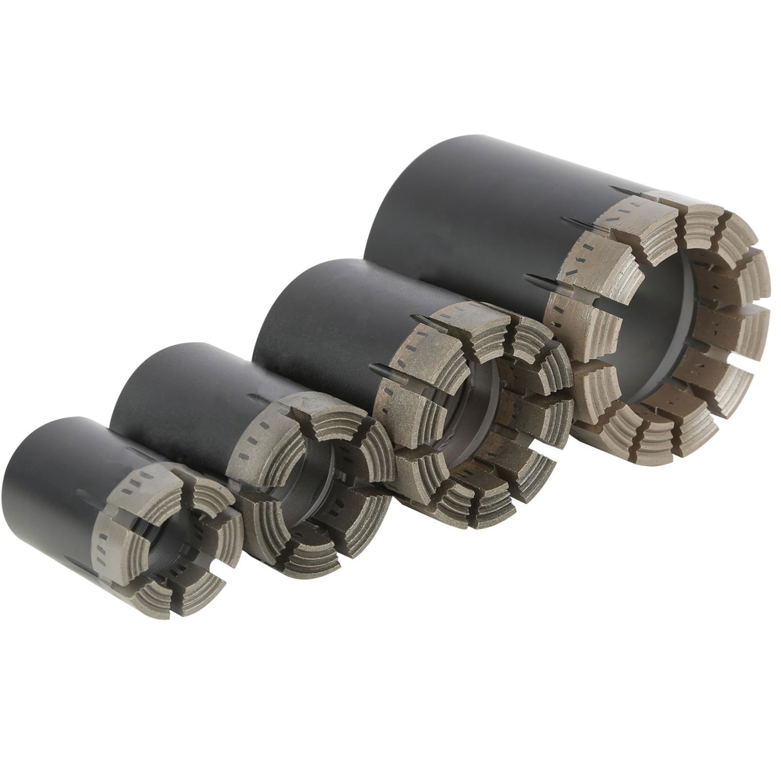 BQ NQ HQ PQ diamond core bit, impregnated diamond bits, wireline core barrels 2