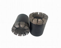 HQ HQ3 diamond core bit,  impregnated diamond bits, wireline core barrels