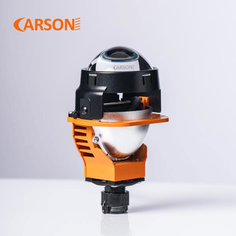 Carson CS25 LED Headlight 6+1 CSP LED Bi LED Lens Dual Reflectors Design
