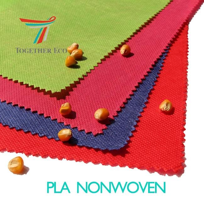 100% biodegradable PLA spunbond nonwoven fabric
