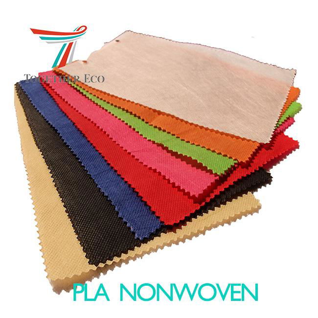 compostable bag material 100% biodegradable PLA spunbond nonwoven fabric 5