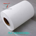 tea,coffee bag non-woven materials compostable corn fiber PLA nonwoven fabric