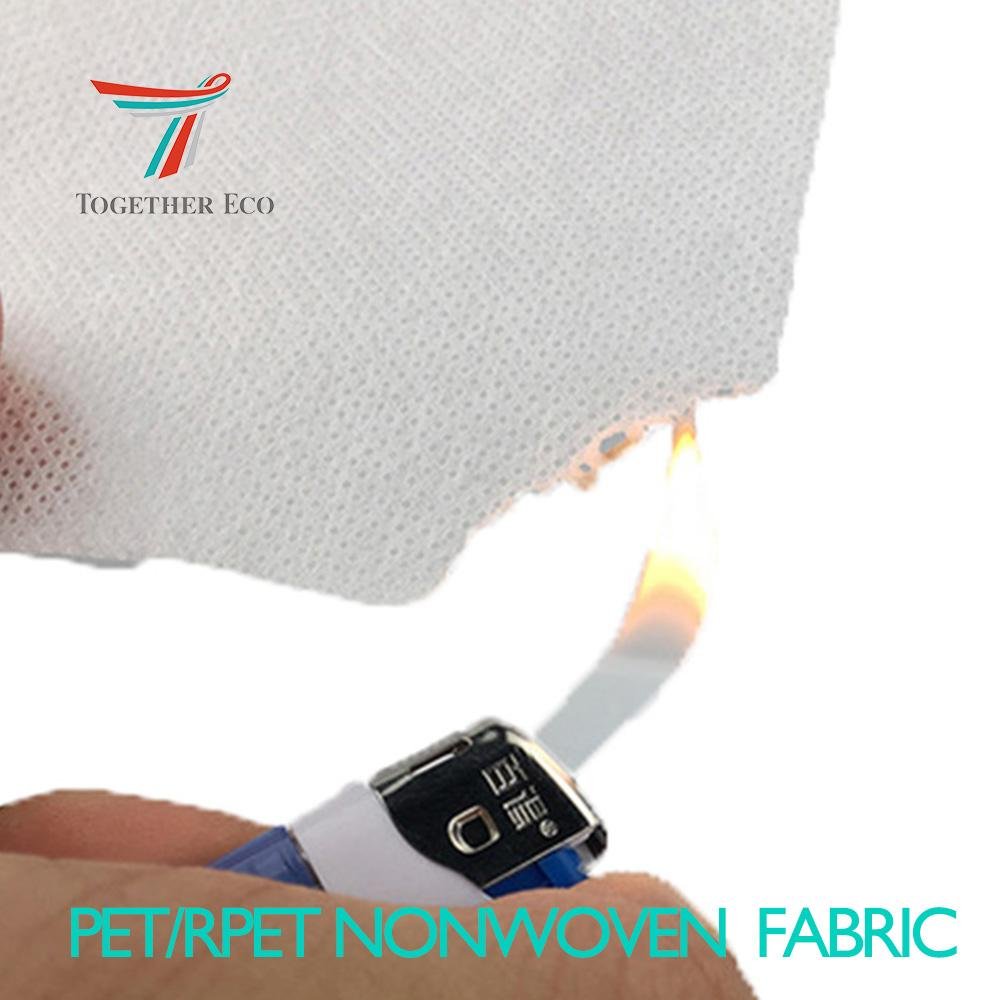Recycled polyester non woven RPET SPUNBOND NONWOVEN FABRIC 5