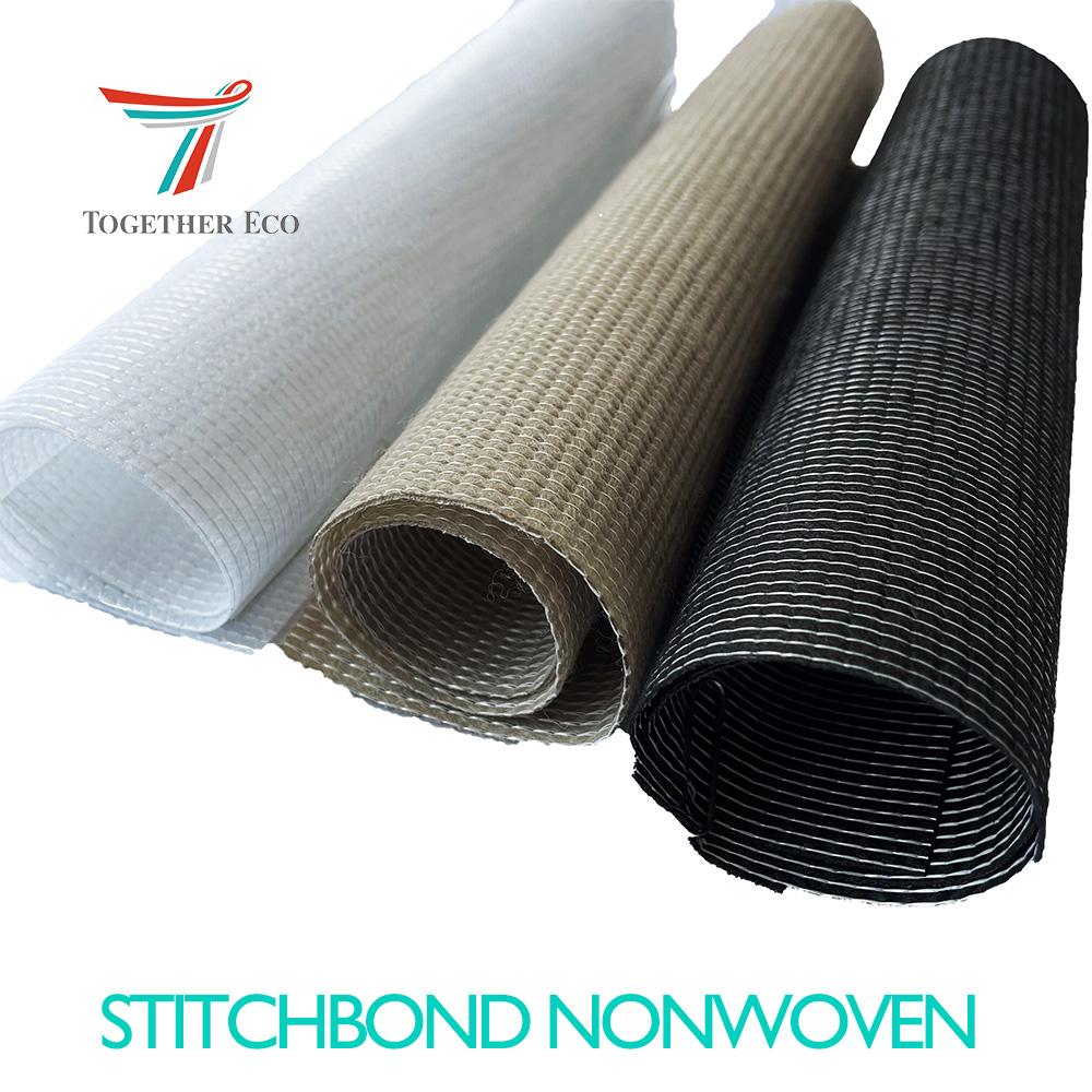 polyester stitchbond non woven 100 recycled rpet nonwoven roofing fabric 70gsm 4