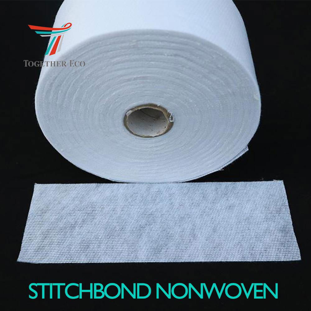 polyester stitchbond non woven 100 recycled rpet nonwoven roofing fabric 70gsm 2