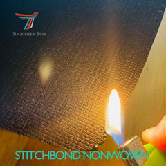 mattress lining flame retardant polyester stitchbond non-woven fabric