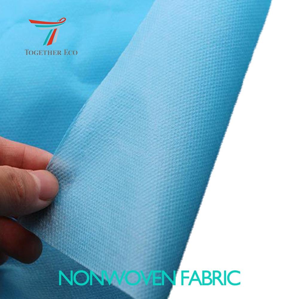 Laminated Nonwoven Fabric Rolls waterproof PE Coated Non woven Fabric 3