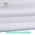 printed Polyester Spunlace Nonwoven Fabric Woodpulp For Wet Wipes