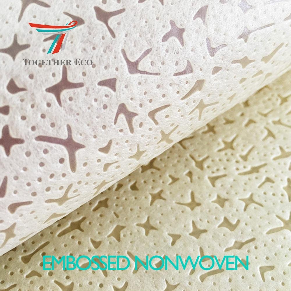 flower wrapping 3D spunbond nonwoven fabric embossed pp non-woven cloth 3