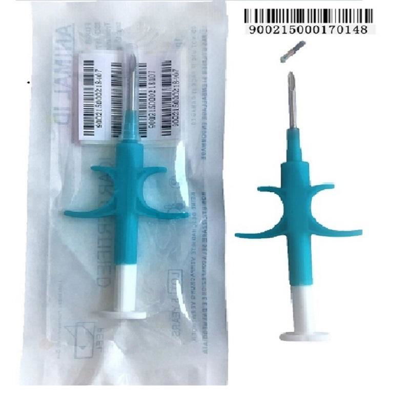 FDX-B 134.2KHz Injectable Implant Fish RFID Animal Micro Chip Microchip Pet ID  2