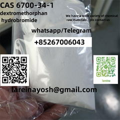 Safe Shipping 	dextromethorphan cas 6700-34-1