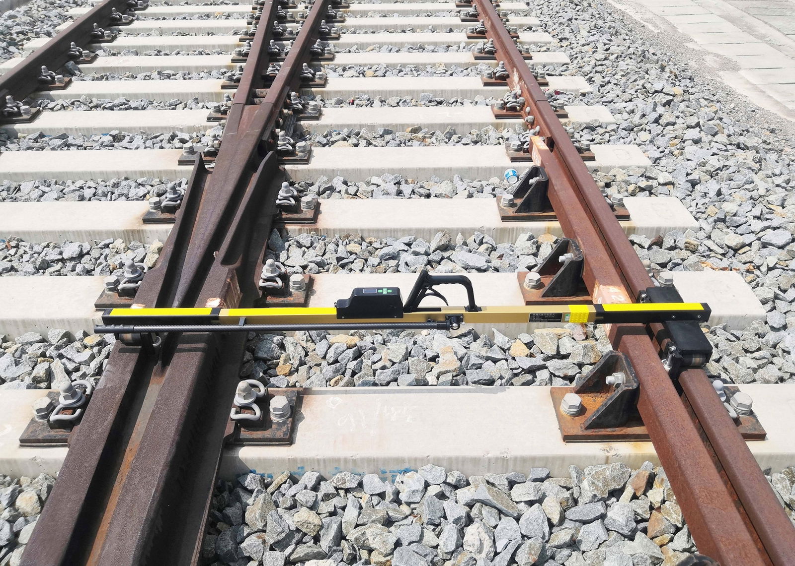 Railway Portable Digital Rolling Track Gauge Reader for Track Geometry Measureme 3