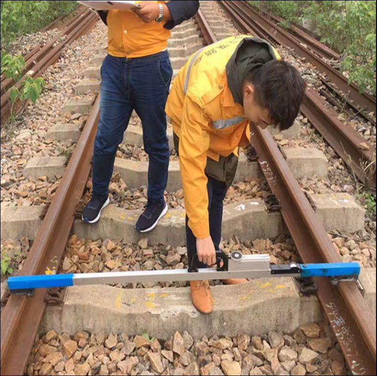 Railway Mechanical gauge Analogue Railway Track manual rail measuring tools