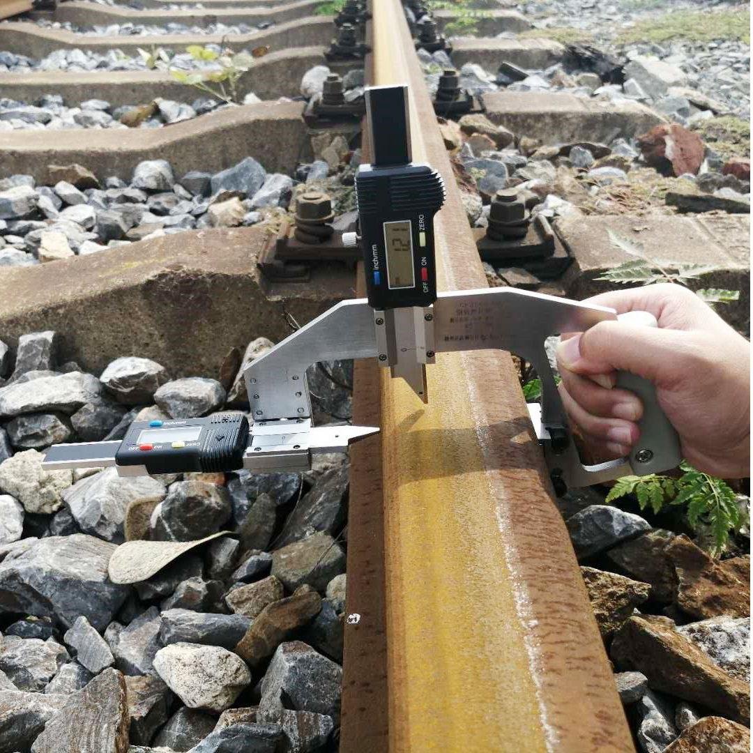 Rail Profile Gauge Digital for Rail Head Wear and Side Cut Measuring 4
