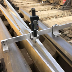 Digital Switch Rail Height Gauge for Switch Rail Wear Measurement