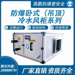 新疆防爆冷水風機臥式吊頂空調設備