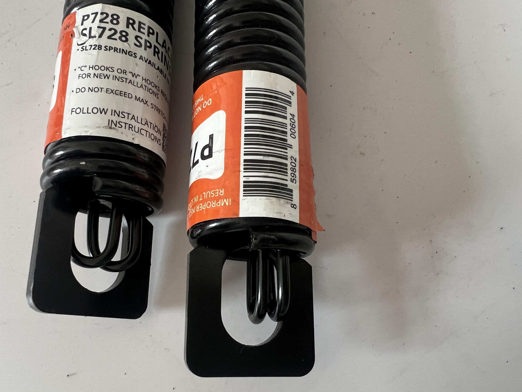 Hot Sale Garage Door Extension Springs Roll Up Door Spring with plug e 3