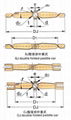 Opposite Pitched Subsidiary Detachable Blade Impeller Agitator Folded 4