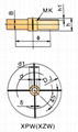 The Four Flat Leaves Integral Openning Turbo-agitator Mixer Impeller 4