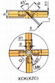 Four Sway Leaves Opening Turbine Blender Four Pitched Blades Integral Open Turbi 3