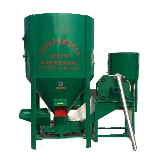 500kg/h 1000kg/h Crusher Mixer Machine Making Poultry Using Equipment for Sale
