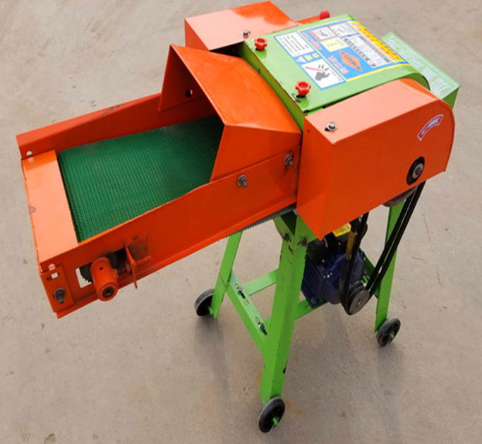 Hot Selling Popular Electric Chicken Duck Goose Feed Chaff Cutter Machine 3