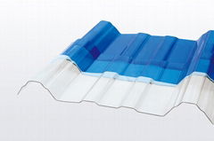 PC corrugated sheet，Polycarbonate wave