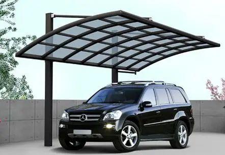 Customized Polycarbonate Carport With High-Strength Aluminum Alloy Structure 4