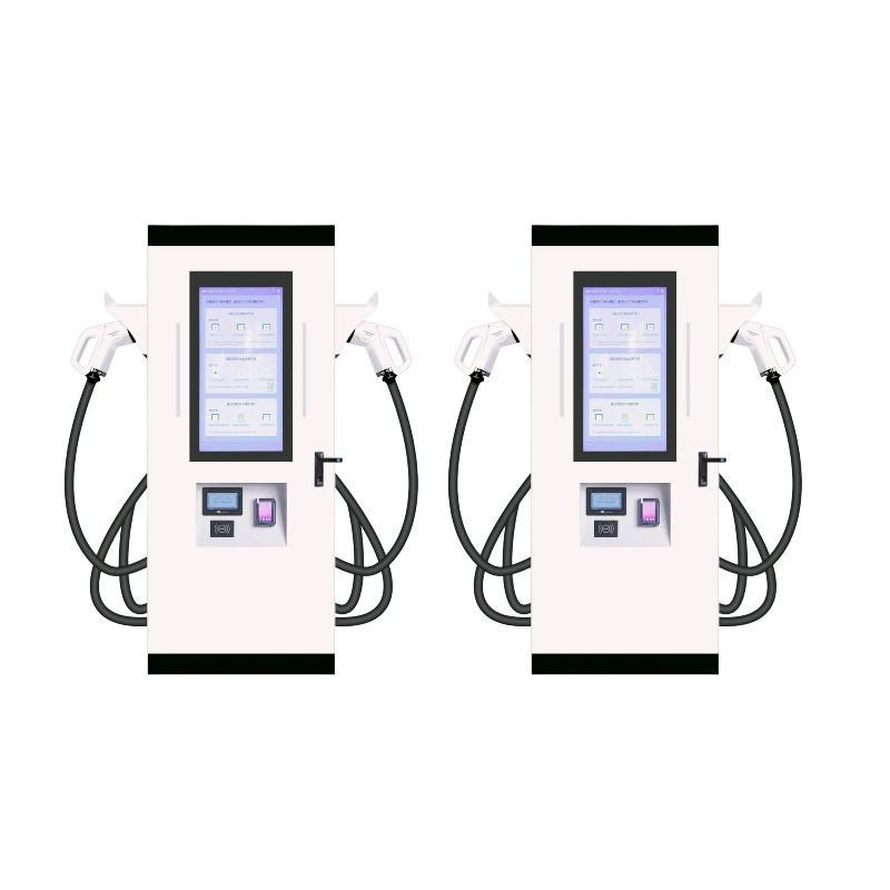 Floor-mounted DC high-power new energy vehicle charging post 2