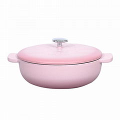 ASBK Round Enamel Cast Iron Dutch Oven