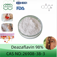Deazaflavin powder manufacturer CAS No.:26908-38-3  98%  purity min. for supplem