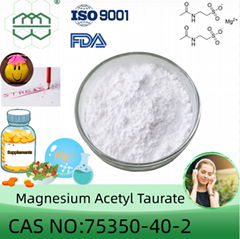 Magnesium Acetyl Taurate powder manufacturer CAS No.:75350-40-2  98%  purity min