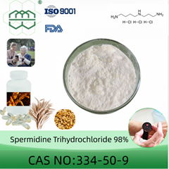 Spermidine Trihydrochloride powder manufacturer CAS No.:334-50-9  98%  purity mi