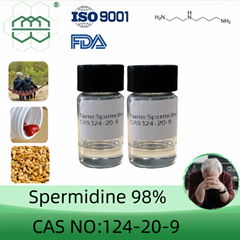Spermidine powder manufacturer CAS No.:124-20-9  98%  purity min. for supplement