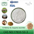 N-Methyl-DL-Aspartic Acid (NMA) powder manufacturer CAS No.:17833-53-3 98%  puri