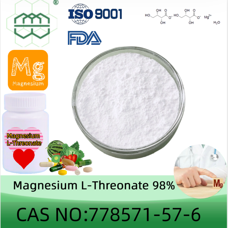 Magnesium L-Threonate powder manufacturer CAS No.:778571-57-6 99%  purity min. f