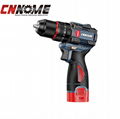 Brushless 2-speed lithium impact drill cordless battery