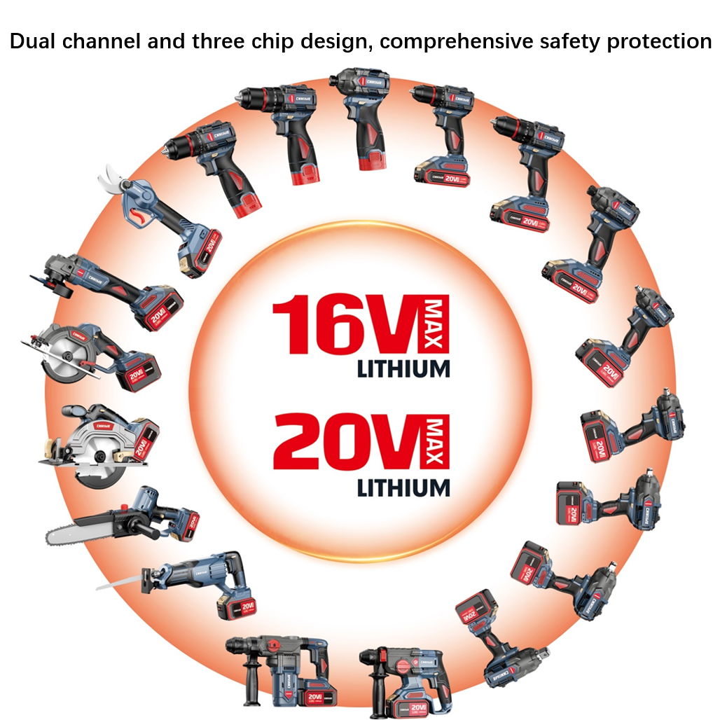 Brushless lithium saw cordless battery 4