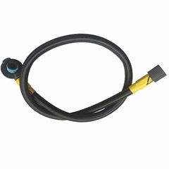 Car Tire Inflator Nylon Flexible Hose and Tire Valve Fine Thread, Car Accessory,