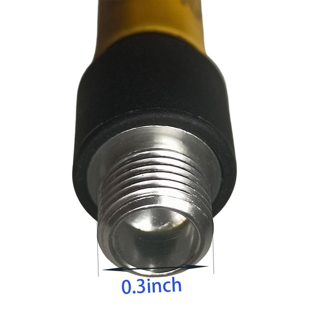 Car Rubber Inflator Hose And Fine Thread Connector For Air Pump, Car Accessory 2