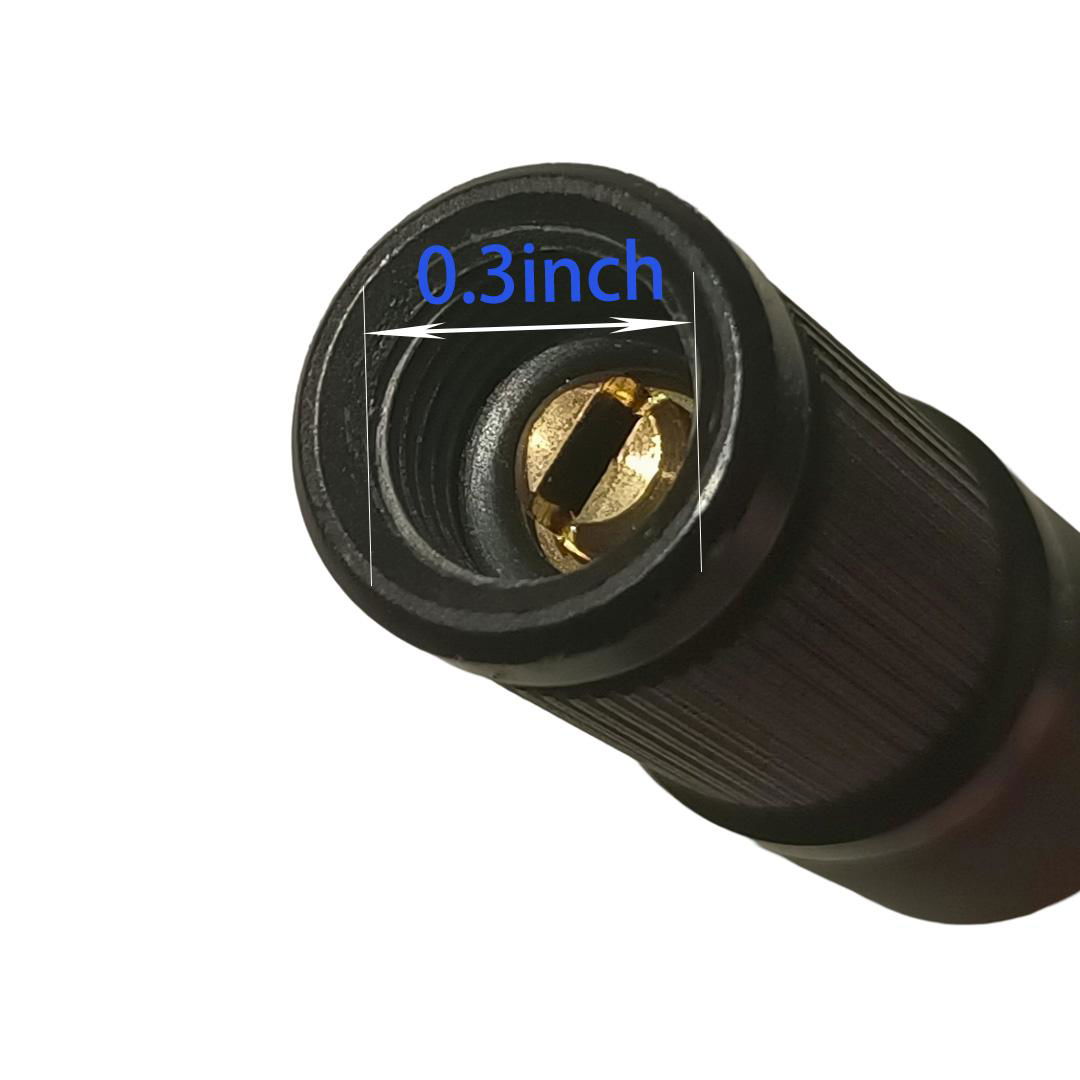 Car Rubber Inflator Hose And Fine Thread Connector For Air Pump, Car Accessory 3