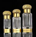 High Quality Golden Slivery Glass Oil Bottle 1