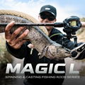 Handing Magic L Baitcaster Rod Freshwater Fishing Rods, 6'6''~8' Casting Rod, Fu 4